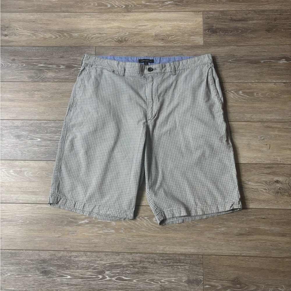 Banana Republic Shorts Mens 38 Plaid Golf Country Club Preppy Summer Vacation